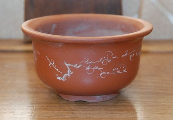 紫砂陶盆 紫砂陶盆