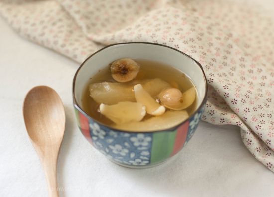 无花果炖梨 无花果炖梨