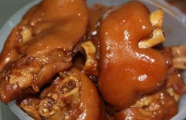 五香卤猪蹄的功效及做法(五香猪蹄做法和配料